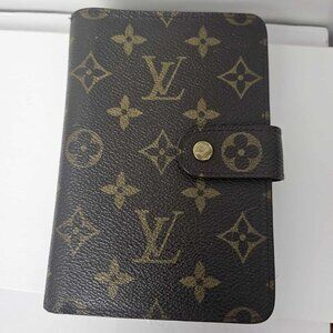 Vintage Louis Vuitton Wallet Organizer Passport Holder Monogram Canvas